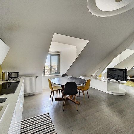 Duplex De Standing En Centre-Ville Avec Parking, Proche Port Et Plage - Fr-1-361-377 Granville Luaran gambar