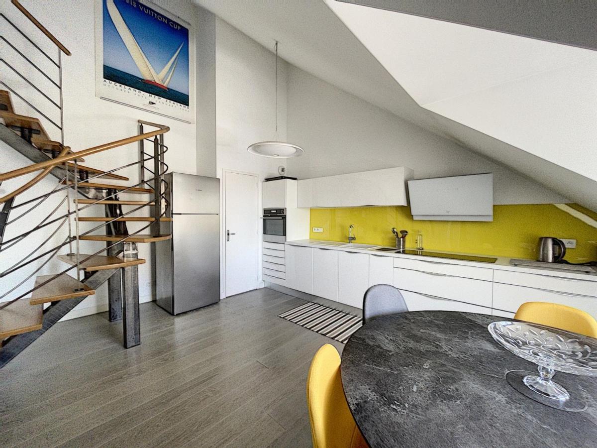 Duplex De Standing En Centre-Ville Avec Parking, Proche Port Et Plage - Fr-1-361-377 Granville Luaran gambar