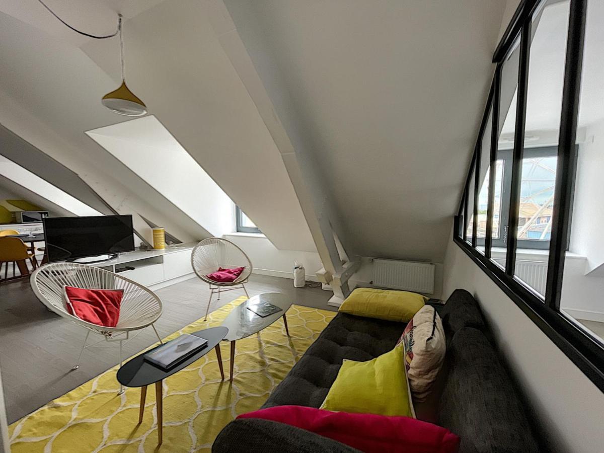Duplex De Standing En Centre-Ville Avec Parking, Proche Port Et Plage - Fr-1-361-377 Granville Luaran gambar