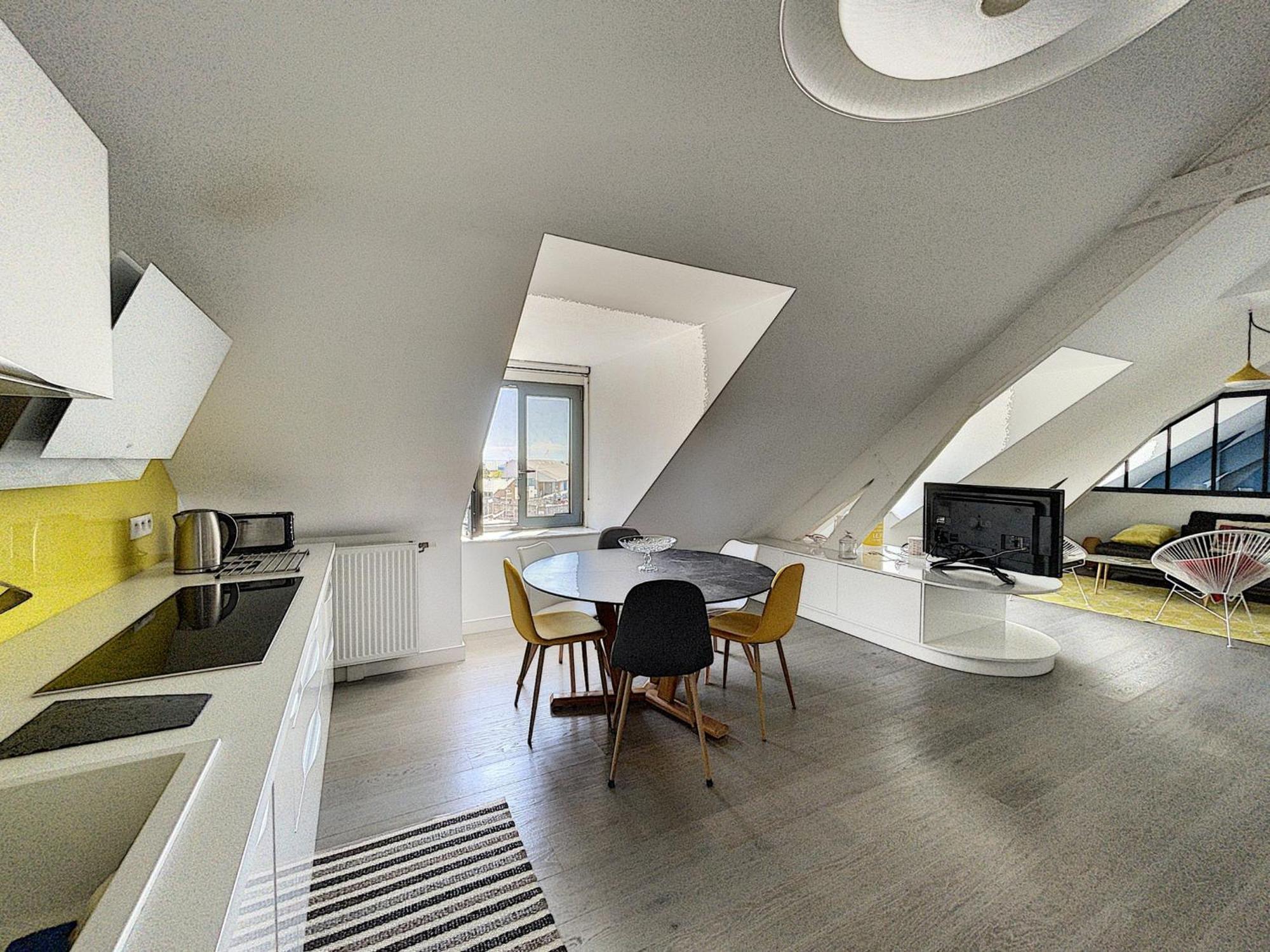 Duplex De Standing En Centre-Ville Avec Parking, Proche Port Et Plage - Fr-1-361-377 Granville Luaran gambar